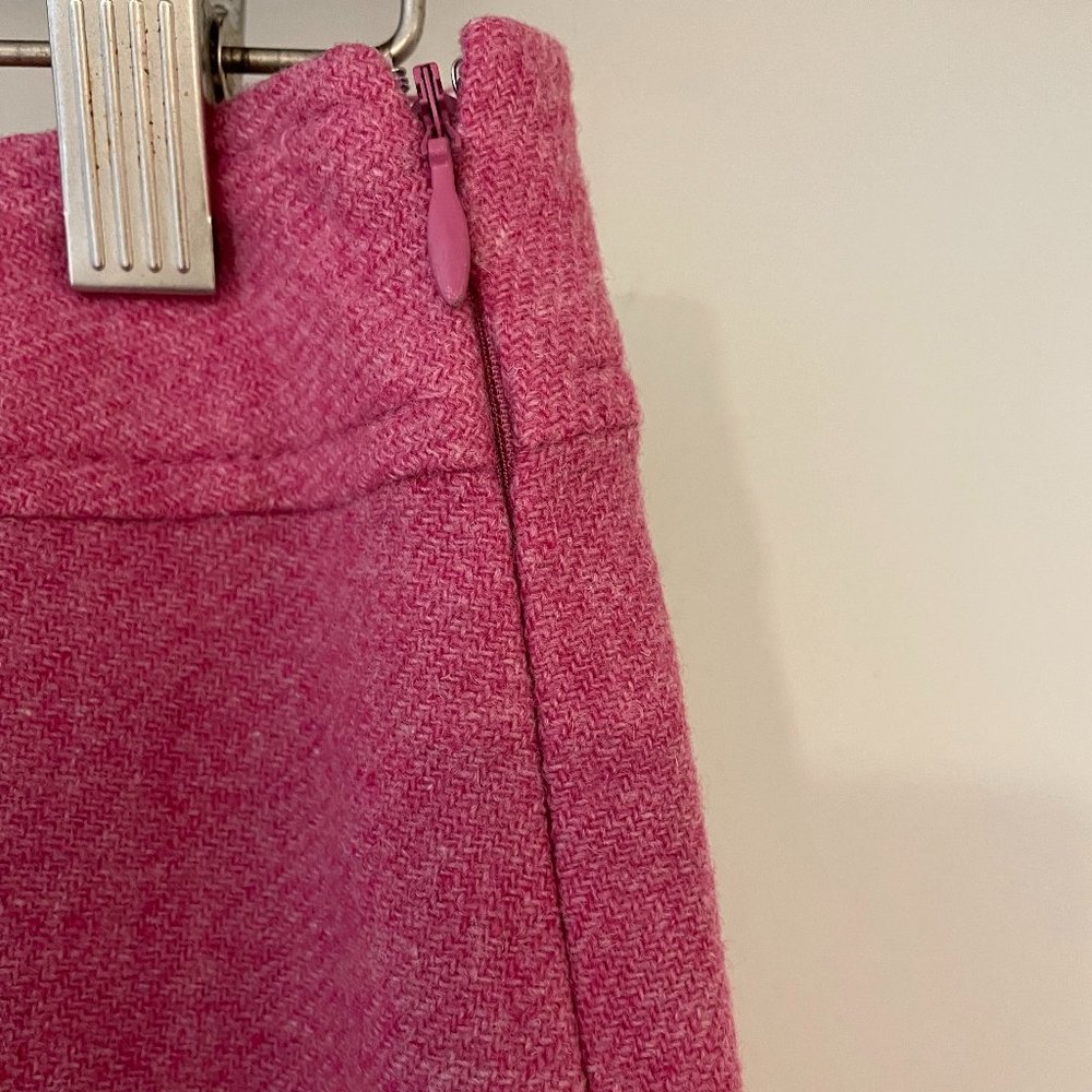 GAP Pink Wool Flare skirt - Size 10 - Picture 3 of 5